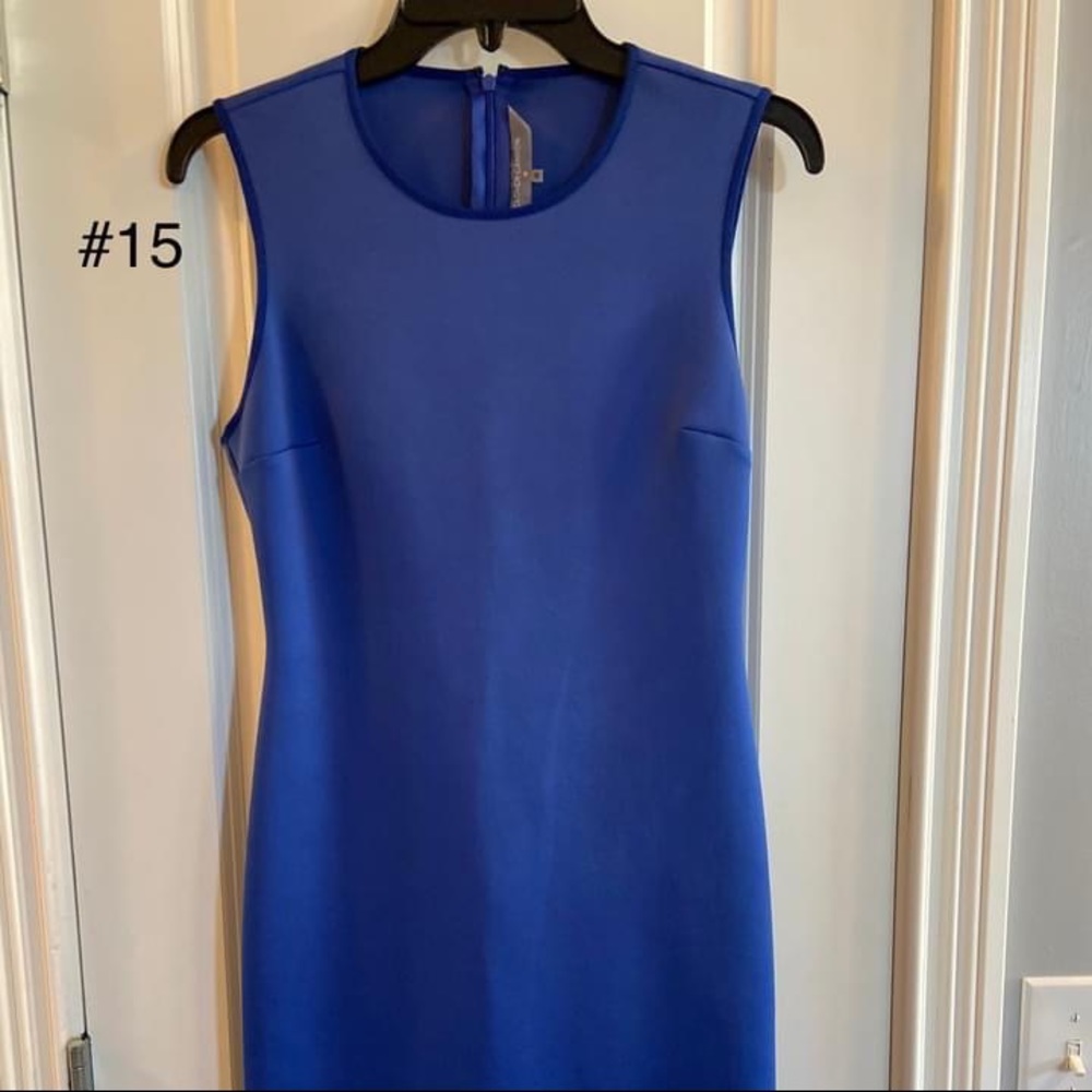 COPY - Clover Canyon Royal Blue Scuba Knit Dress